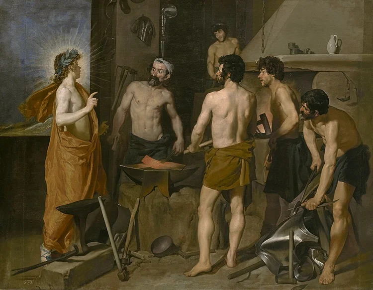 Diego Velázquez - Apollo in the Forge of Vulcan