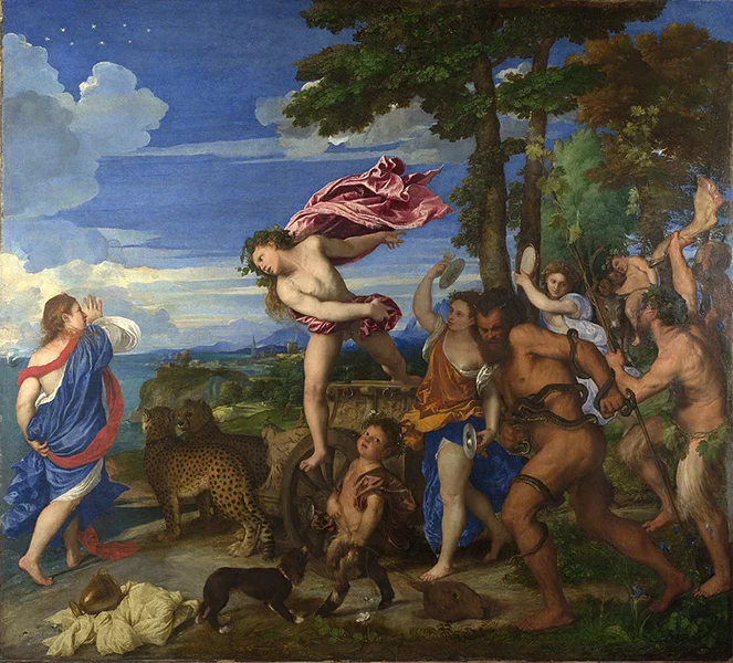 Titien - Bacchus and Ariadne