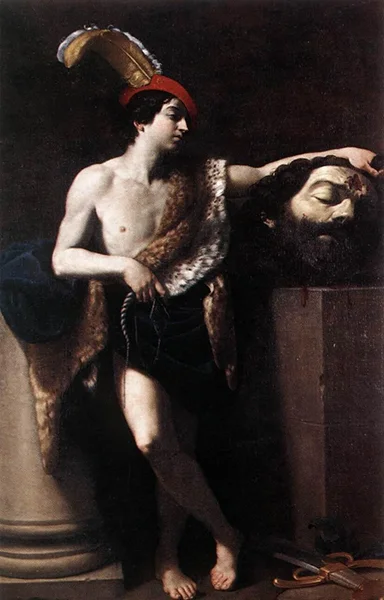 Guido Reni - David tenant la tête de Goliath