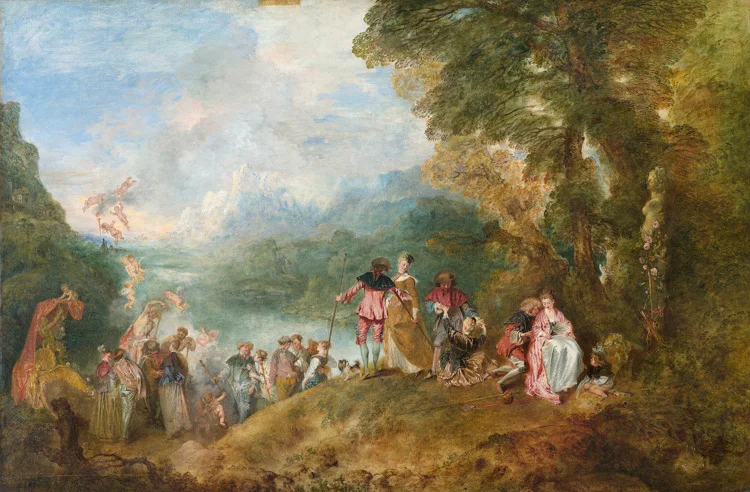 Jean-Antoine Watteau, Public domain, via Wikimedia Commons