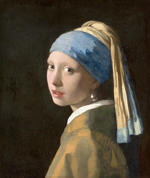 Johannes Vermeer - La jeune fille à la perle