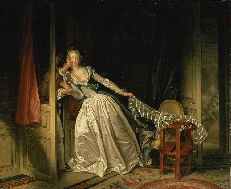 Jean-Honoré Fragonard - Le Baiser volé